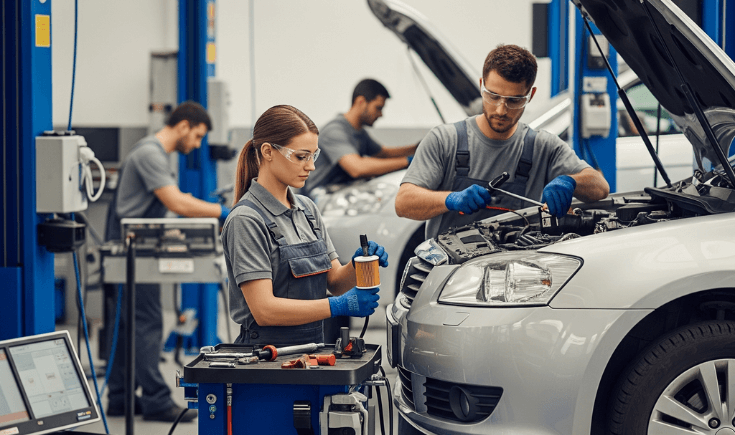 car servicing in amravati