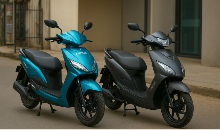 Comparing the Ampere Nexus vs Ampere Magnus for Amravati roads